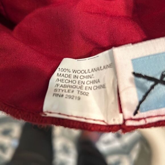 Red Wool Hat NWT - Picture 6 of 7